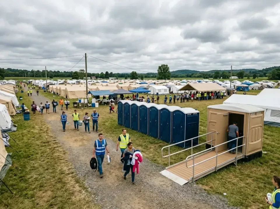 disaster-relief-camp-restrooms-010 — frequently asked questions, Dumpster & Portable Bathrooms Rental in Lafourche Crossing,…